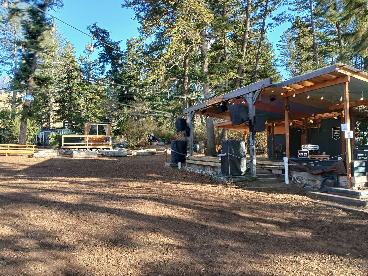 Pine Creek Lodge Concert Tent Spots