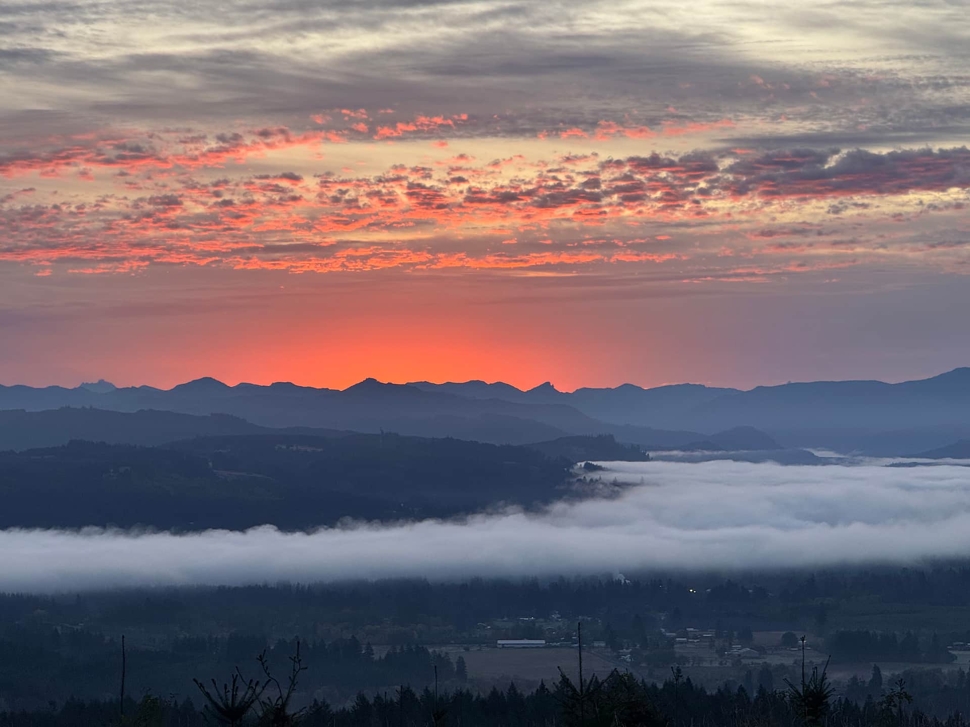 Sunrise is spectacular!