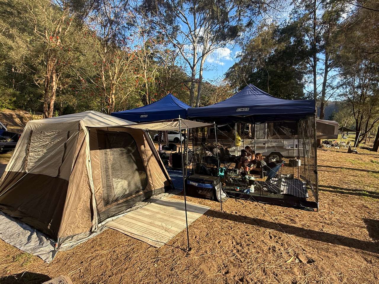 Camp set up 
