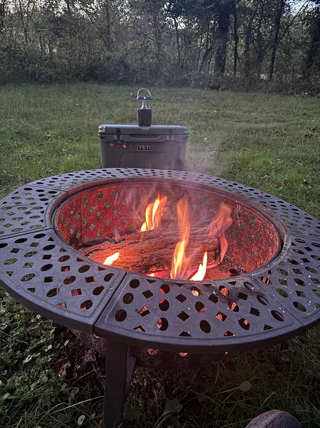 Campfire at site, plenty of firewood supplied!
