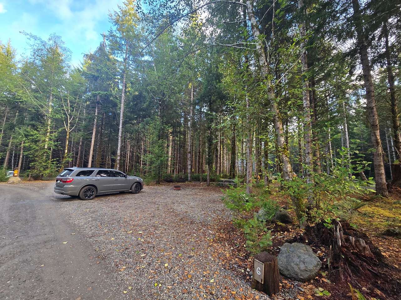 Tent site