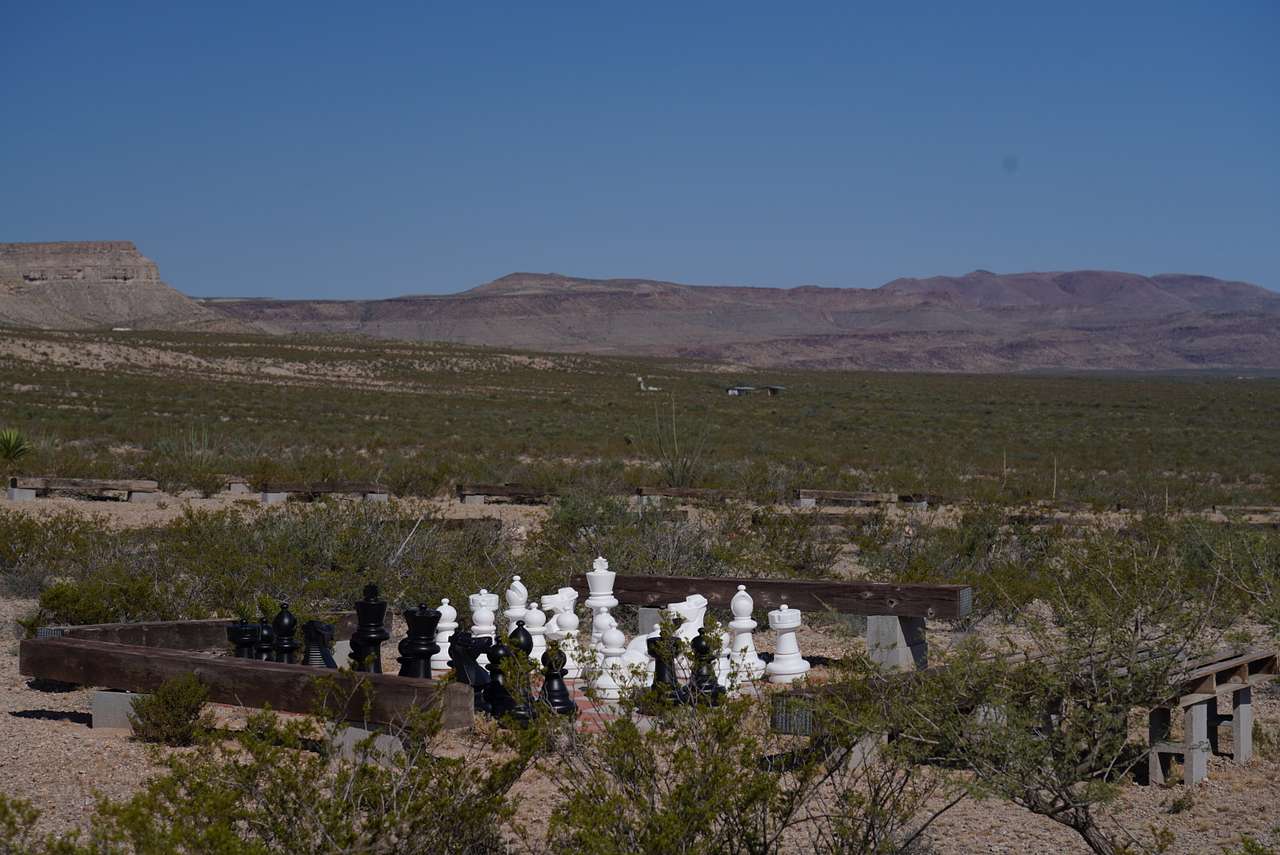 Desert Gardens Oasis in Lobo, Texas