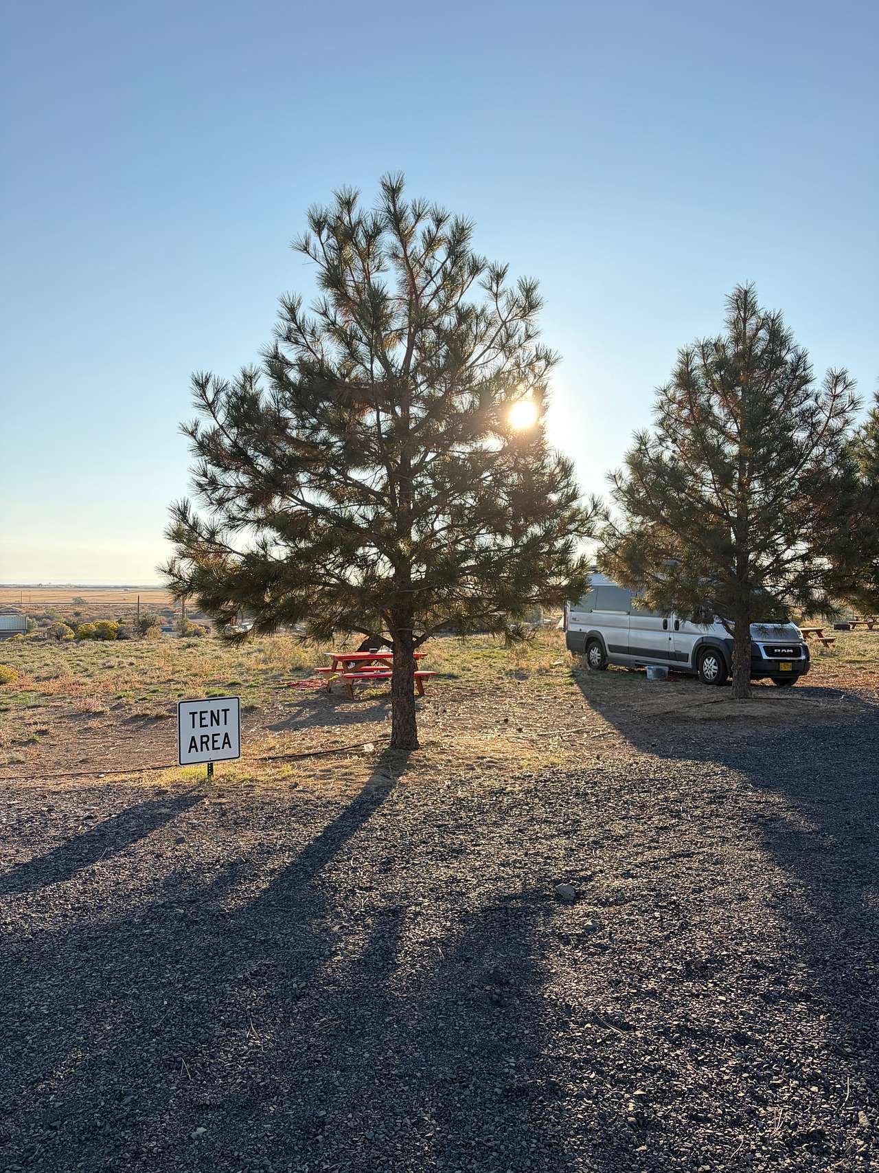 Tent area 