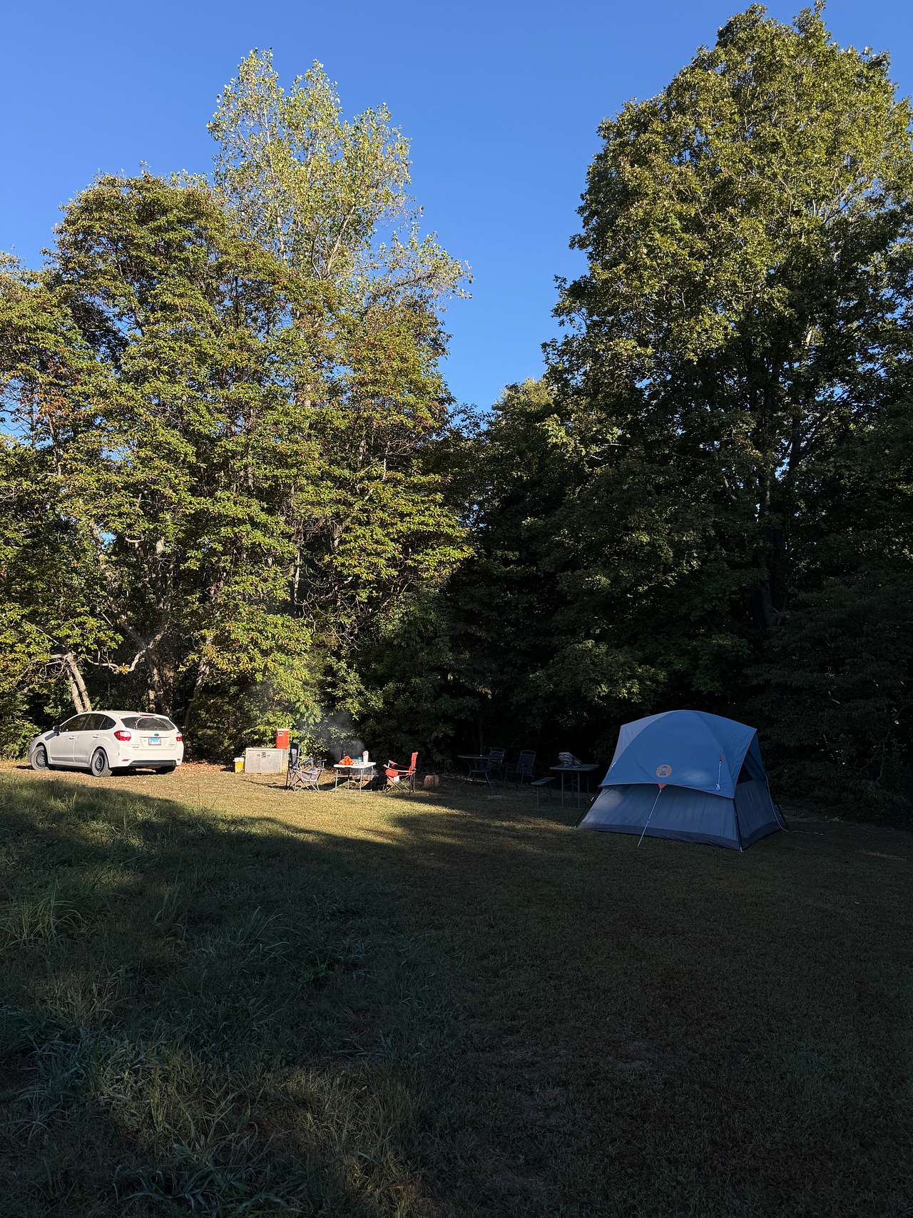 Our campsite 