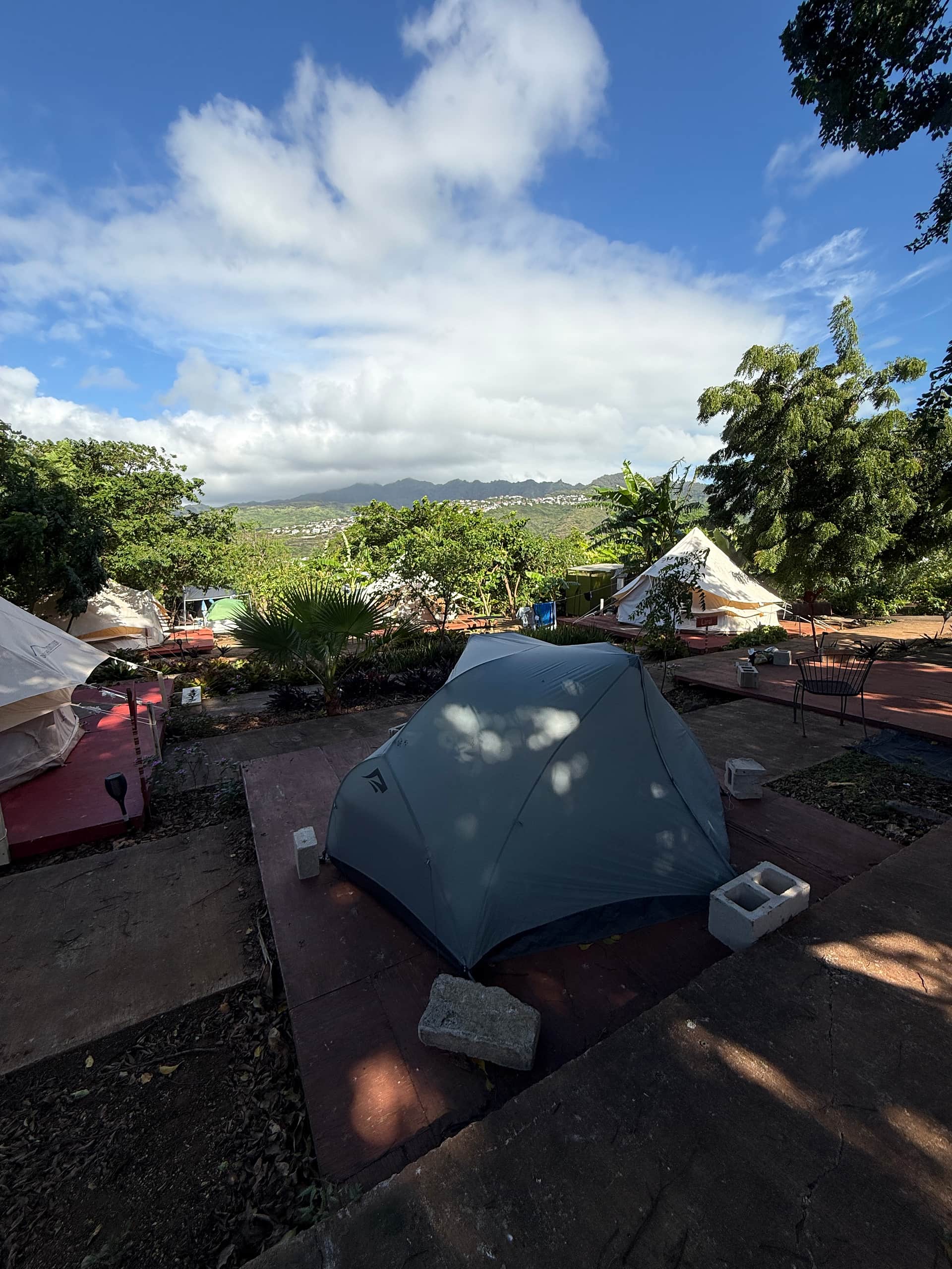 Tent site B