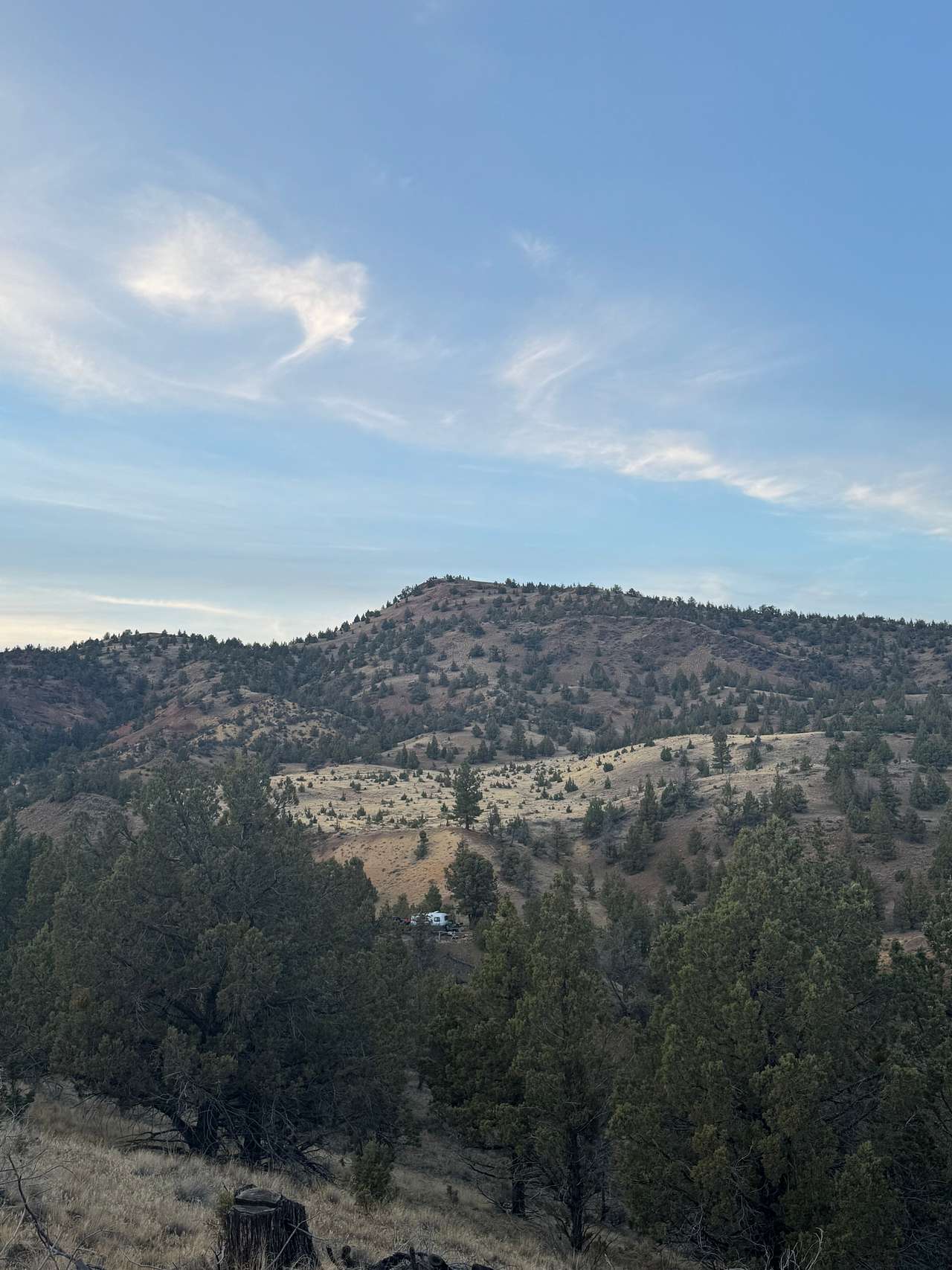 Back Side of Painted Hills Camping