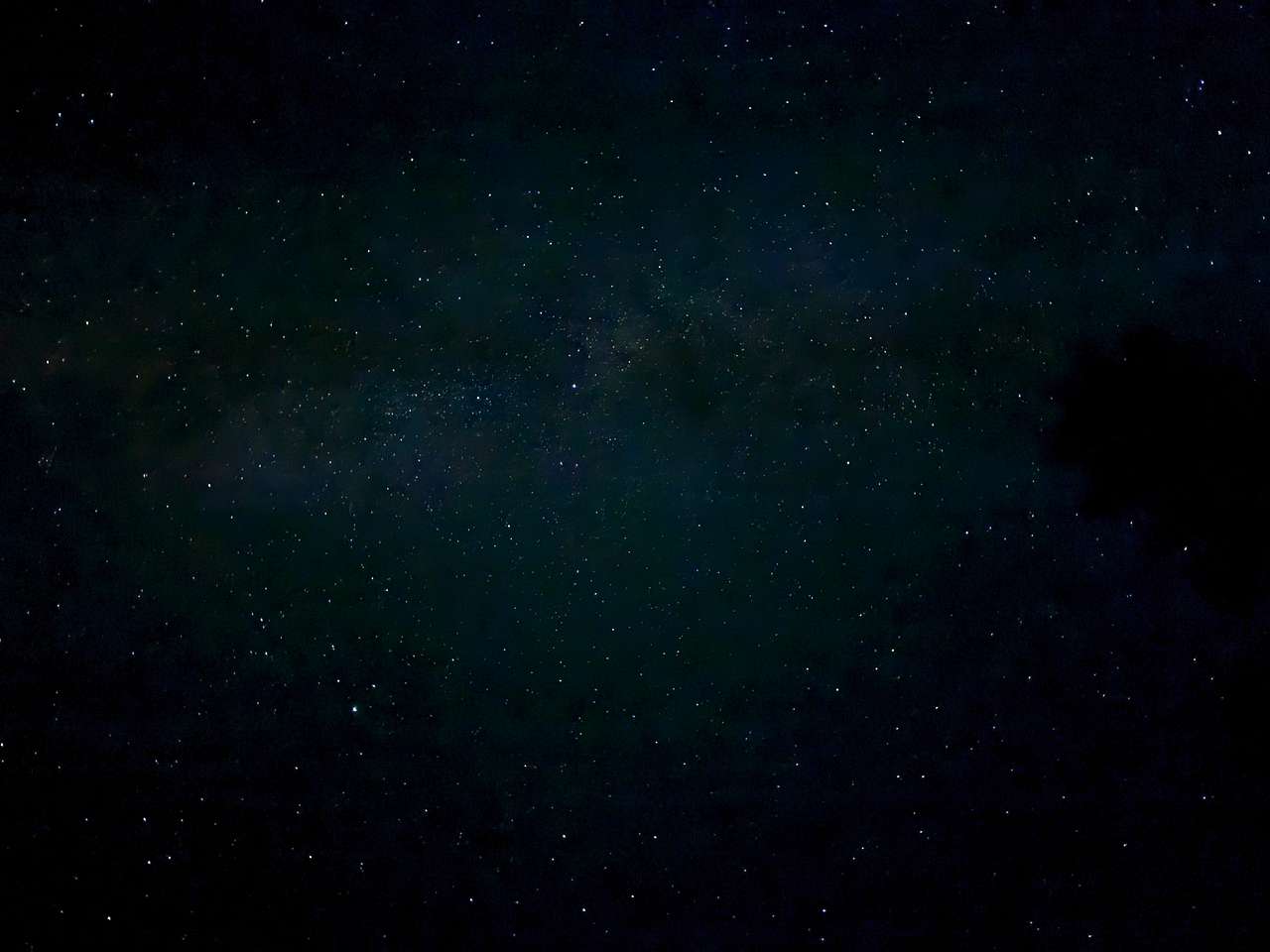 The sky at the emplacement 