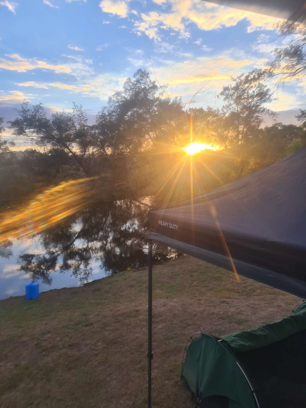 What a view to wake up to
