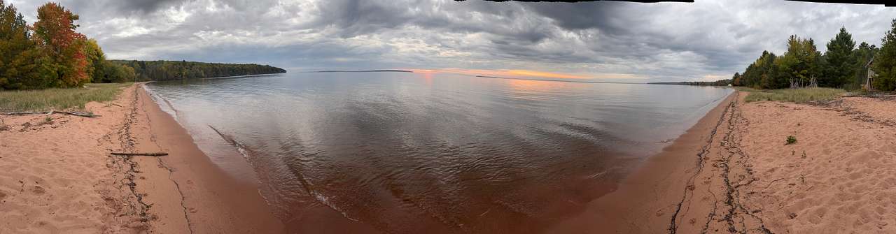 Panoramic of beach