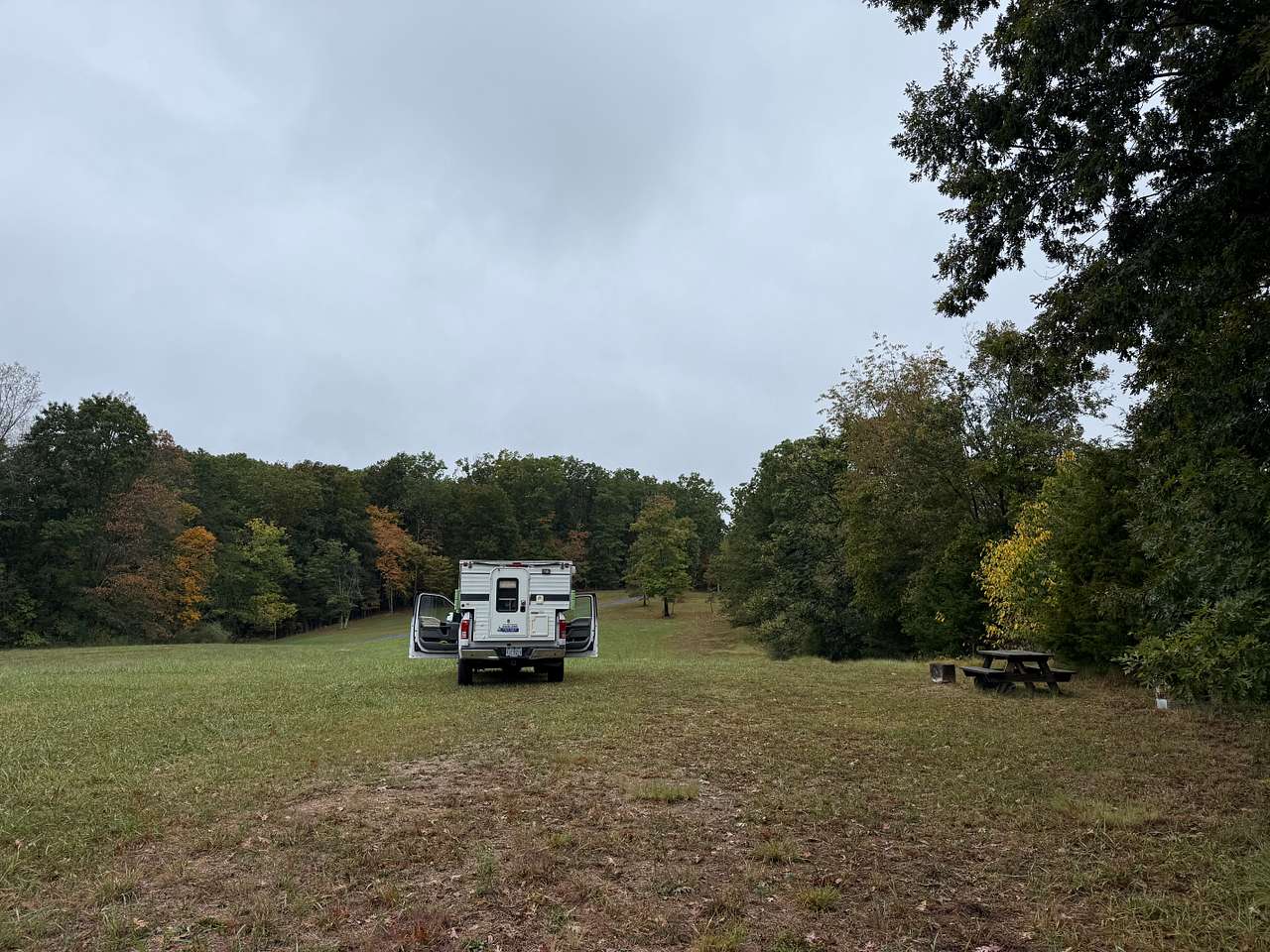 Camping at Oak Grove
