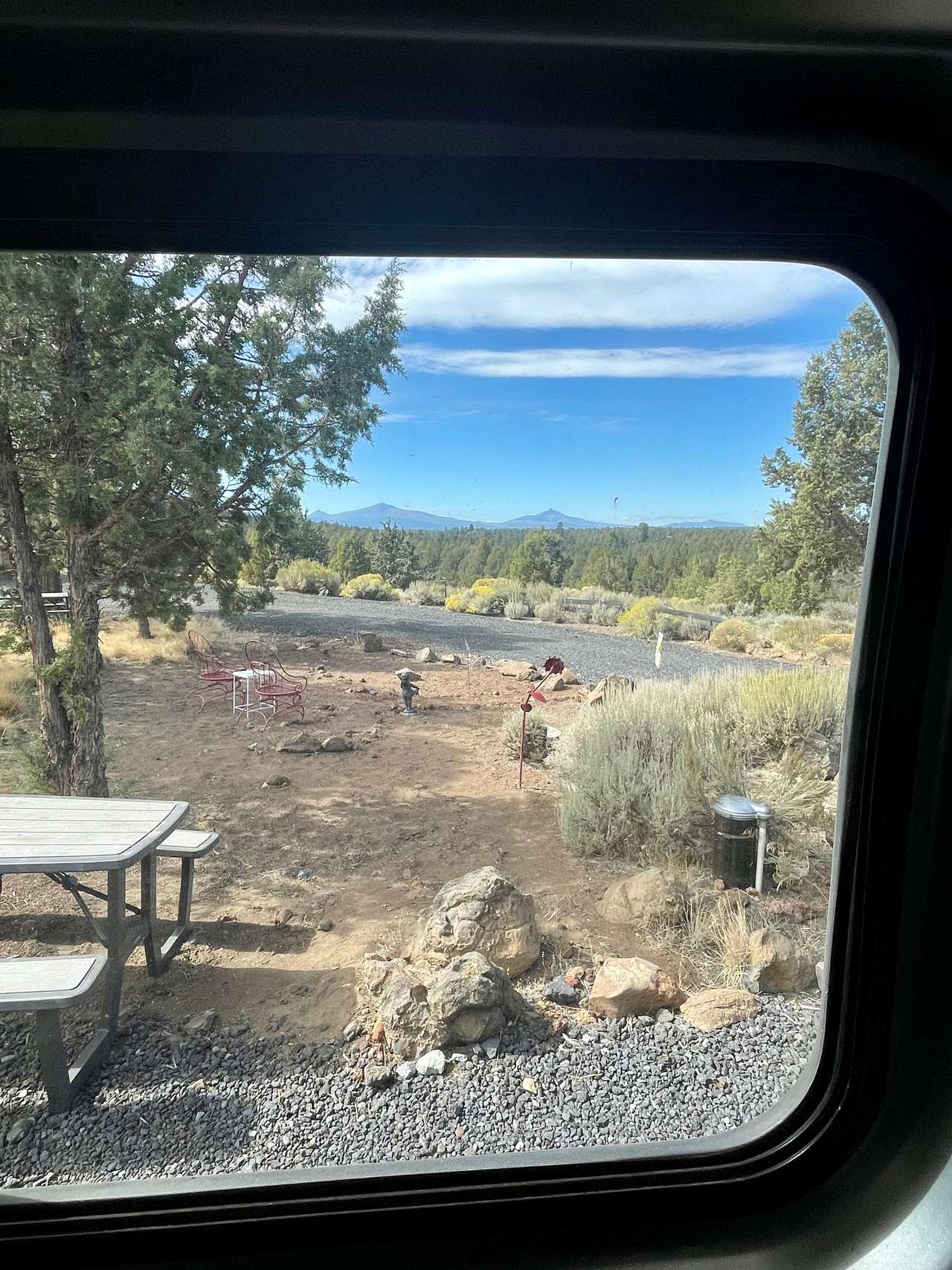 View from my van