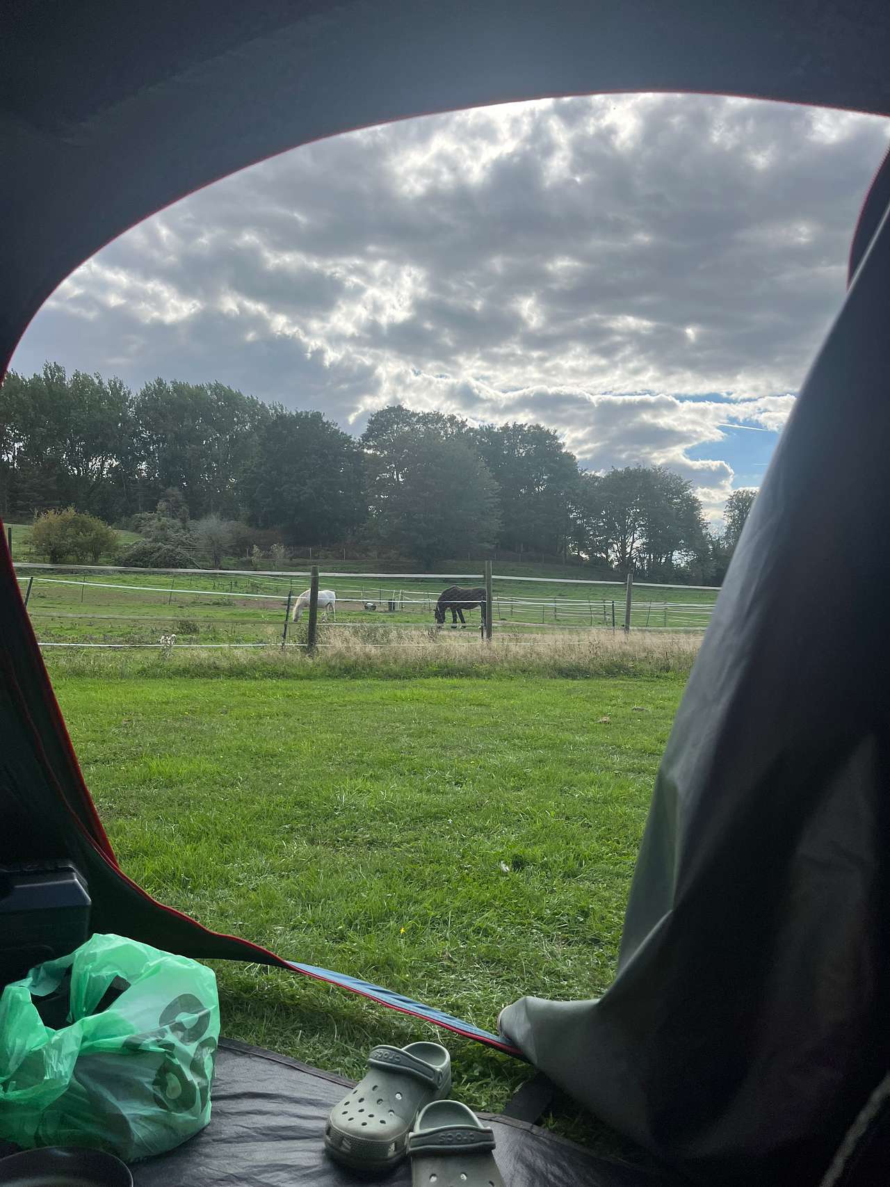 Benton End Camping Pitches