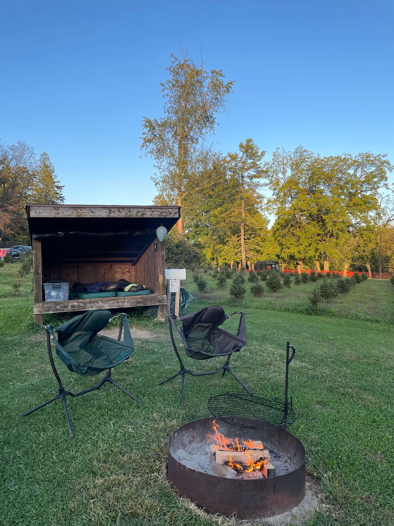 Camping at Heritage Farms