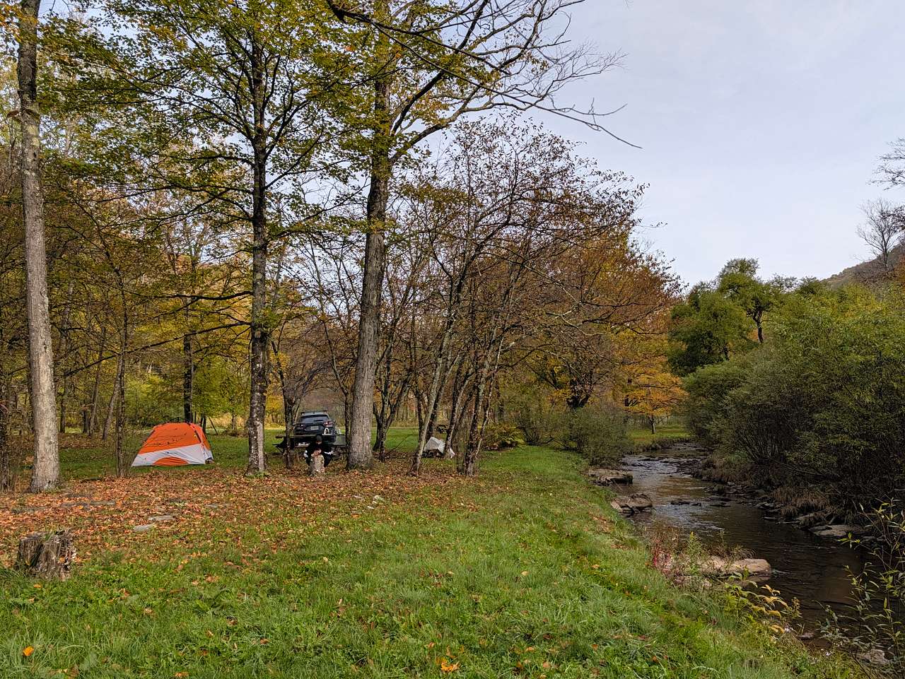Soo much space, couldn't be happier with the sound of the creek and the gorgeous valley views
