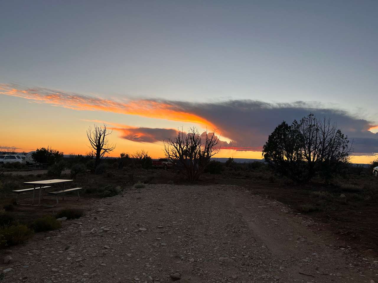 Sunset Campground on Ruin Road