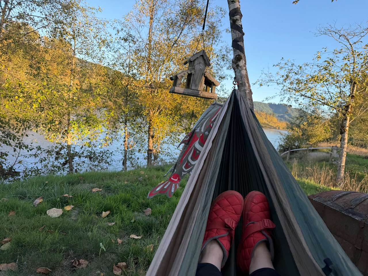 Relaxing at the River