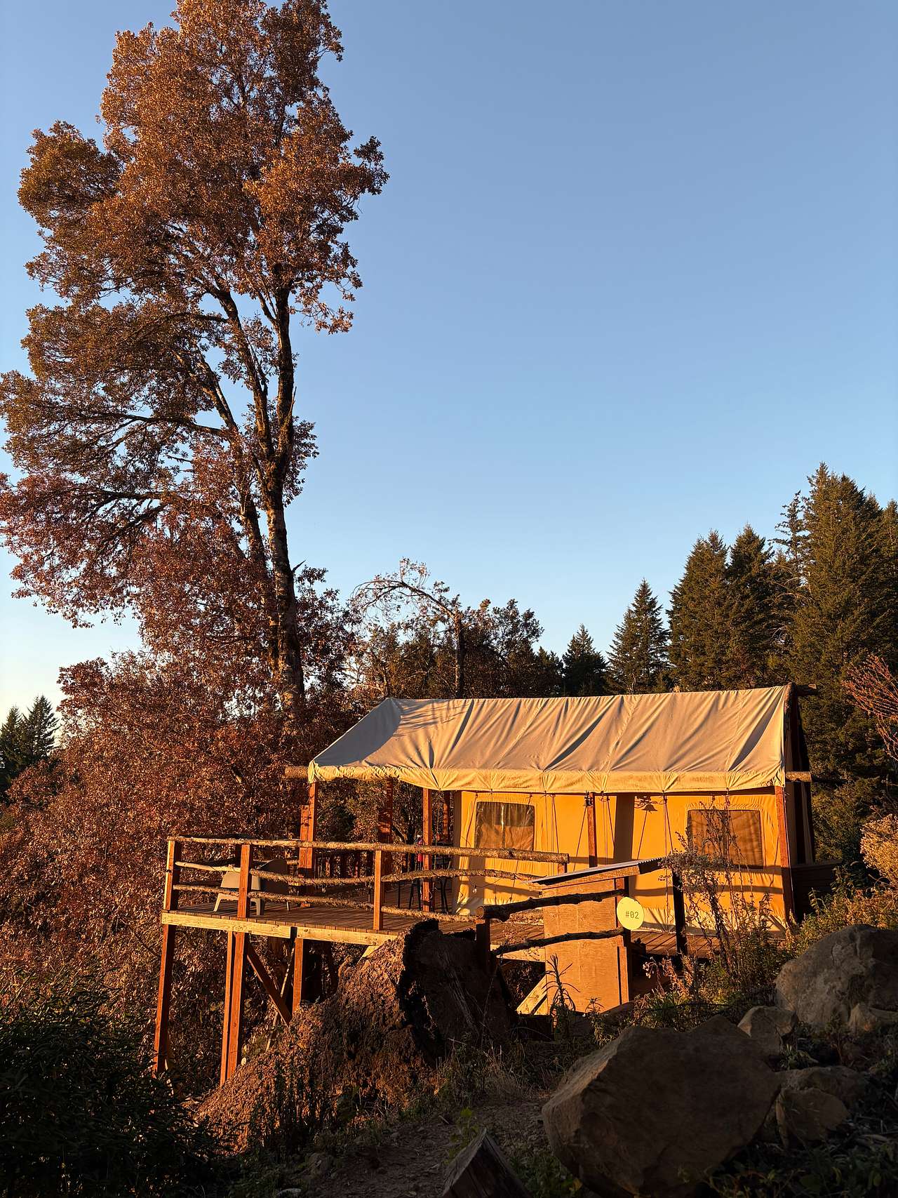 Kings Mountain Camp w/ ocean views