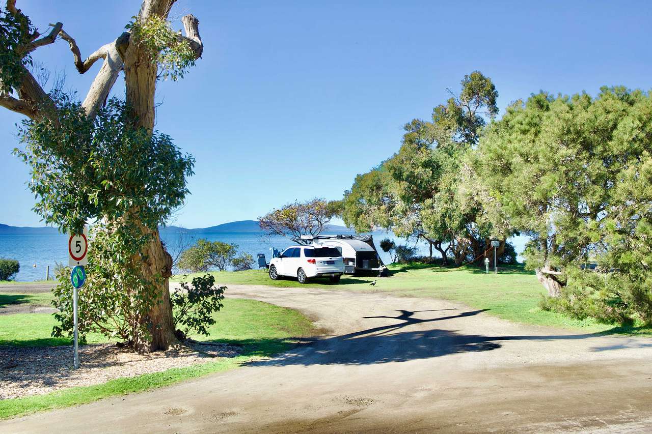 A holiday park in Yanakie, Victoria