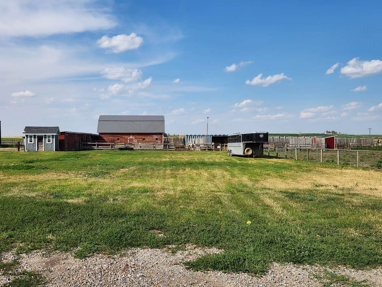 A family ranch near Fort MacLeod, Alberta