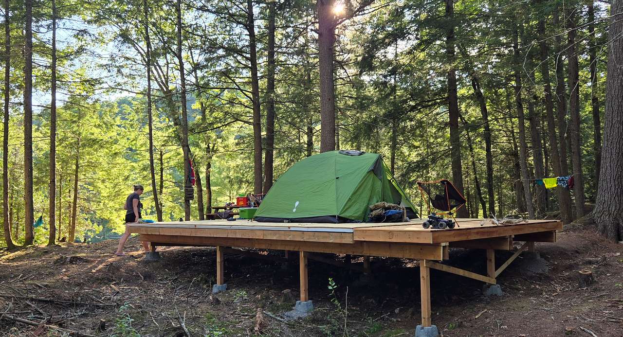 A nature retreat near Lac-Simon, Quebec