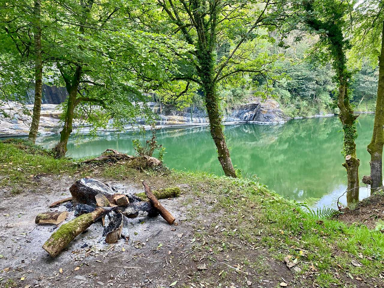 Wild camping near Okehampton, Devon