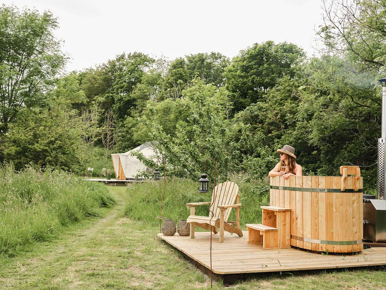 Tremeer Farm Yurts Cornwall