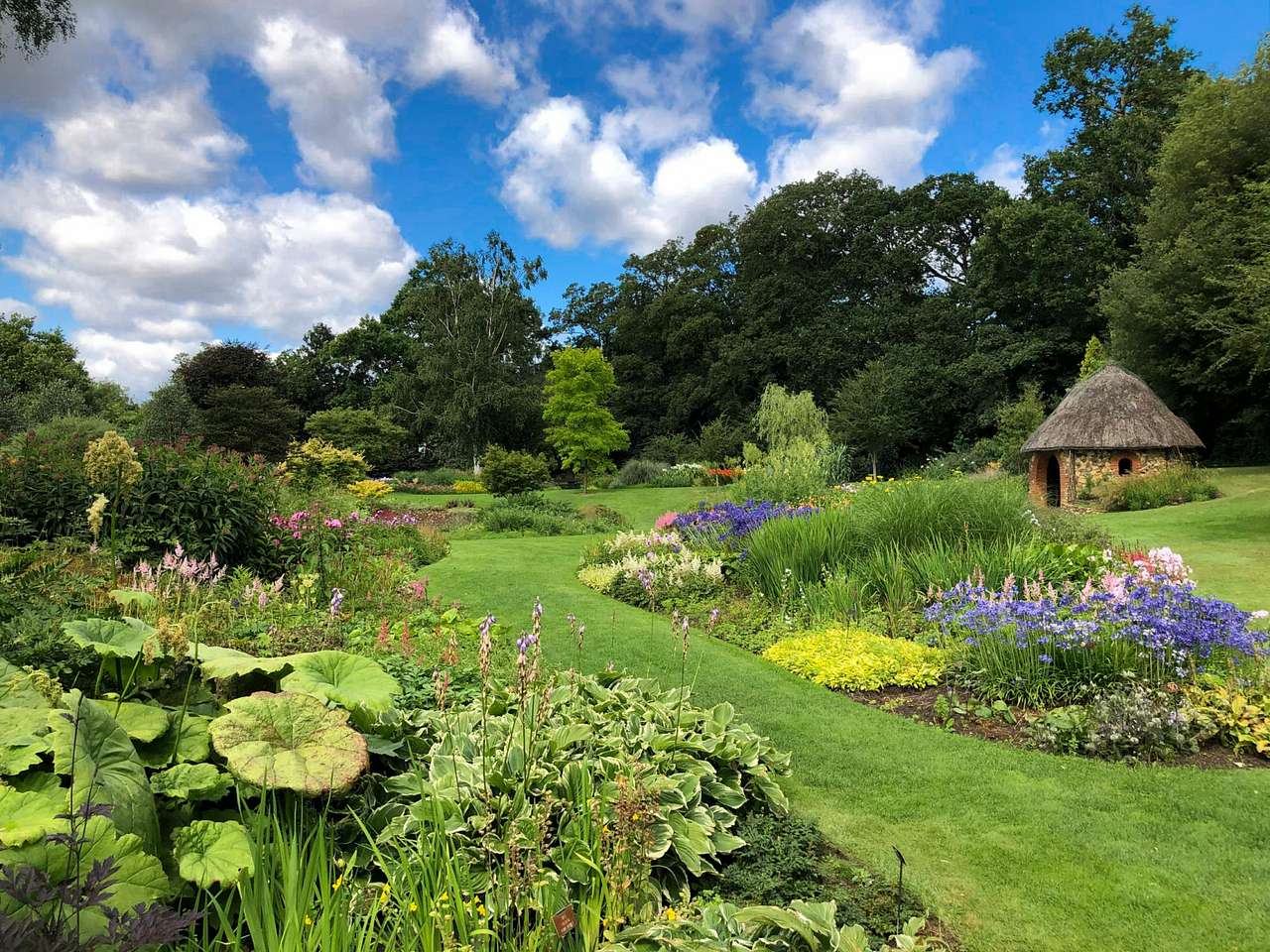 Glamping at Bressingham Gardens