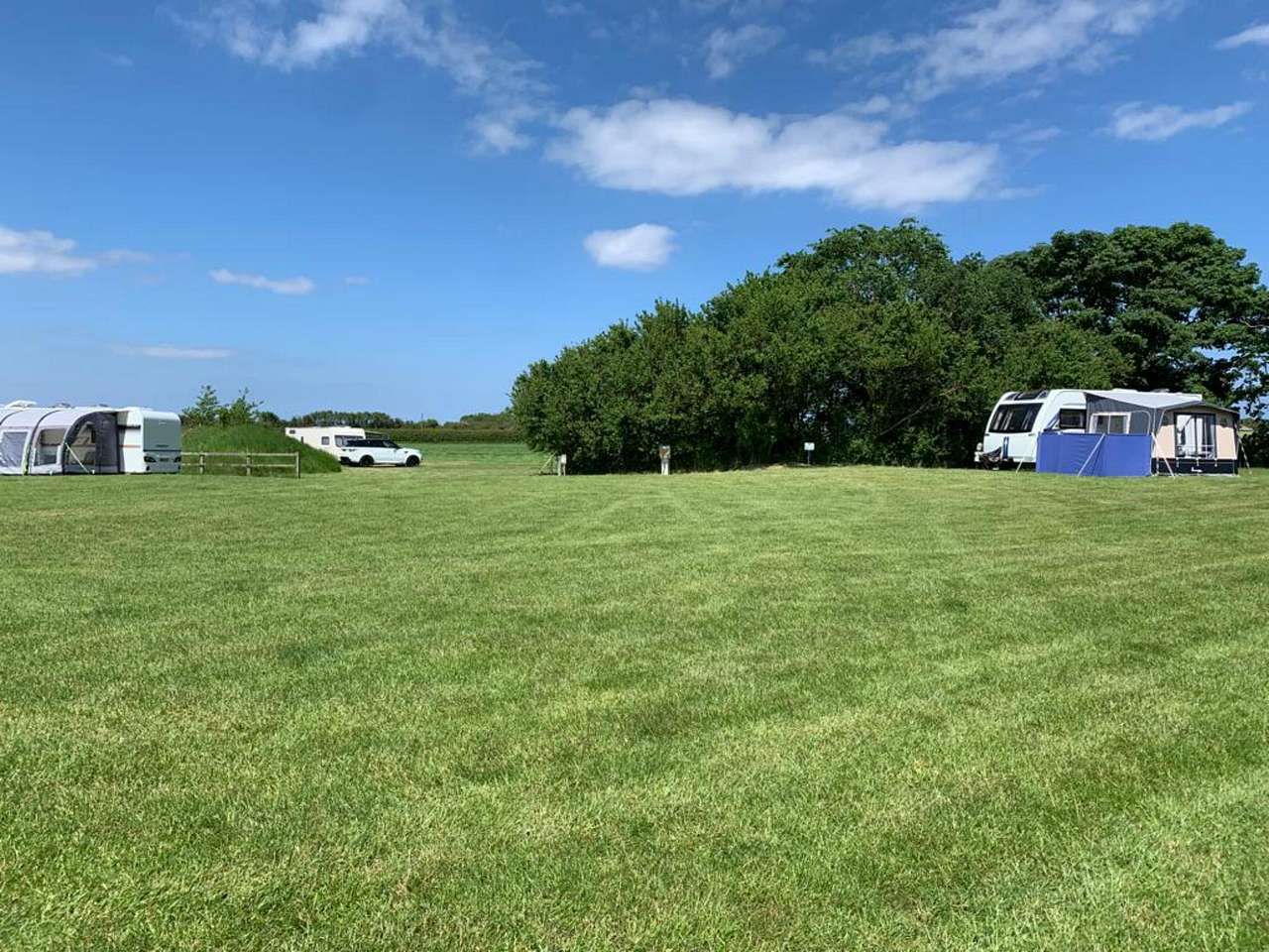 The Grove@Creekside Grass Electric Tent Pitch