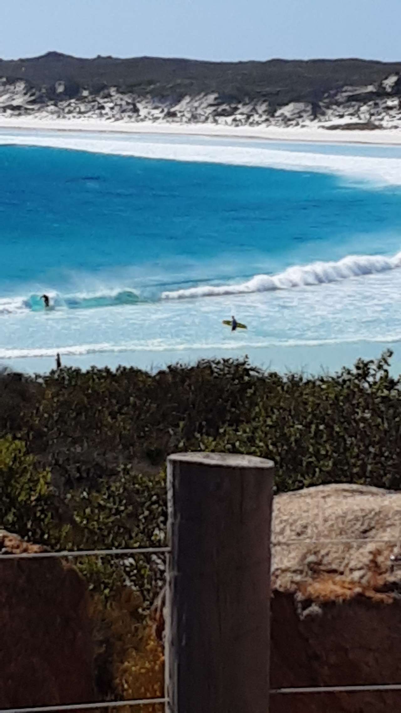 The stunning Whartons bay.