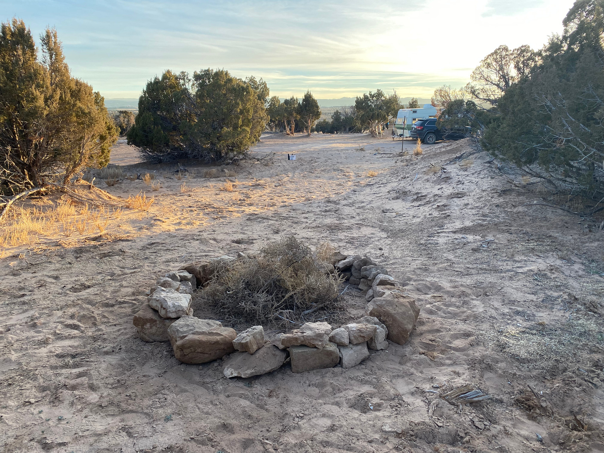 Site #3/C with fire pit