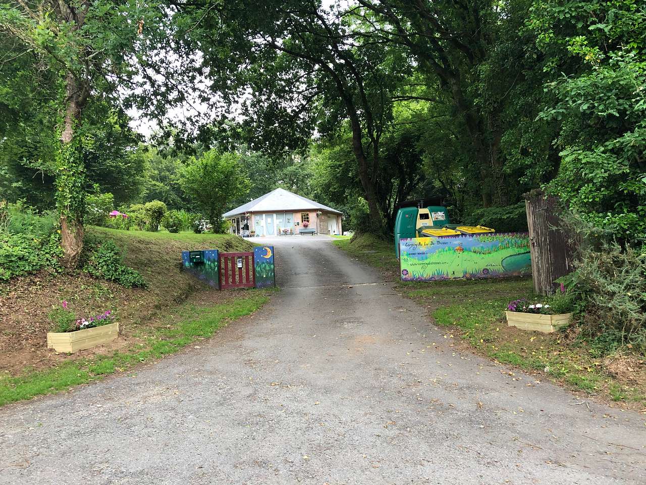 campsite entrance
