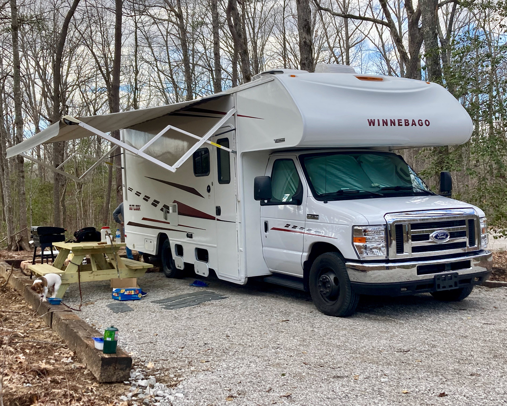 Greeter Falls Campground