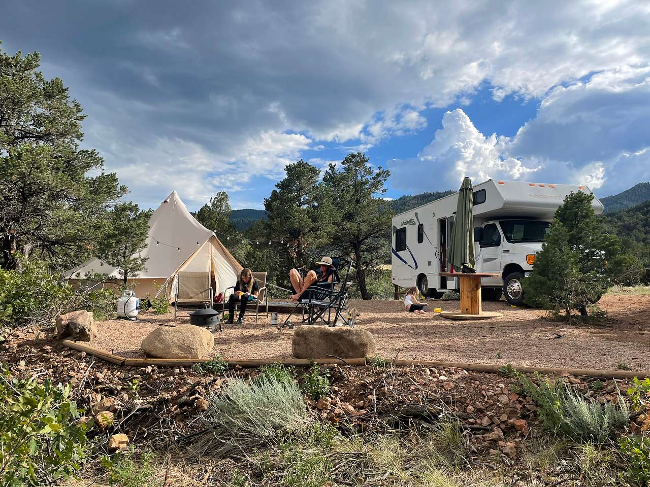 Cliffs Edge campsite