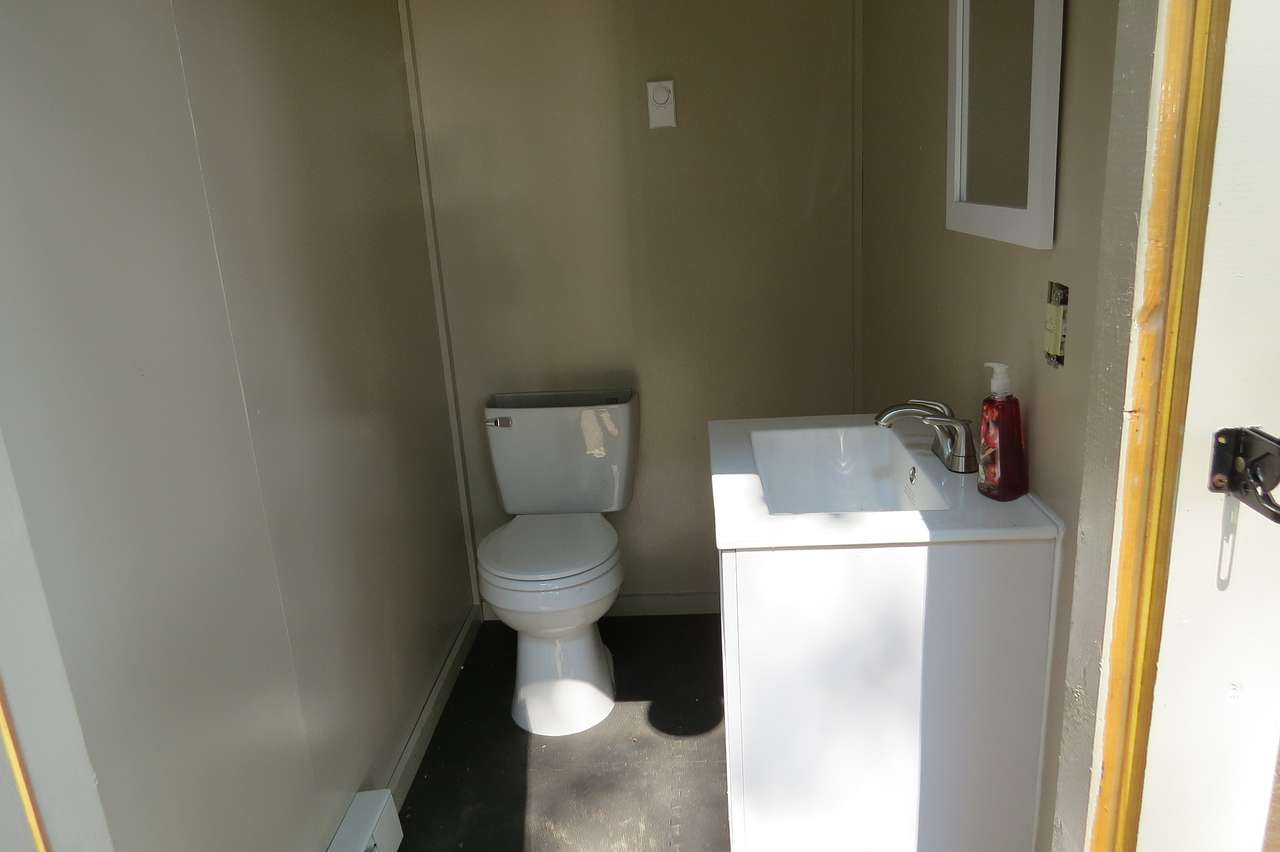 this side is our toilet and sink
