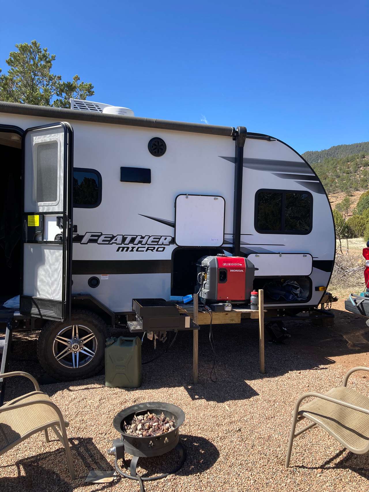 Cliffs Edge campsite