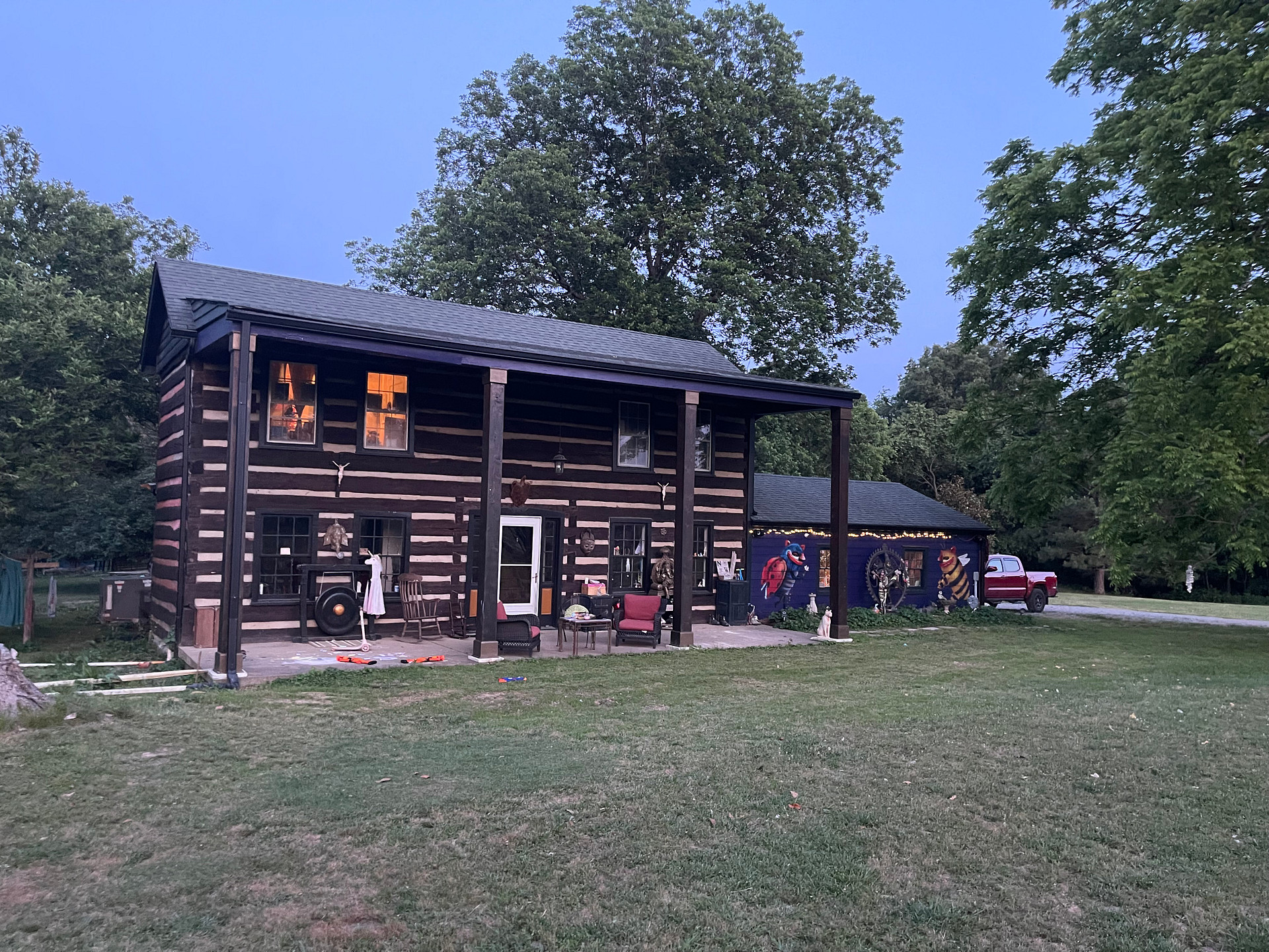Their house is super unique and add to the experience.