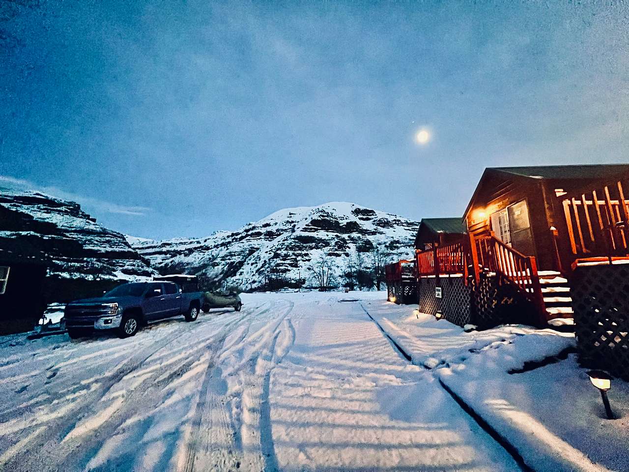Overnight at the Oasis