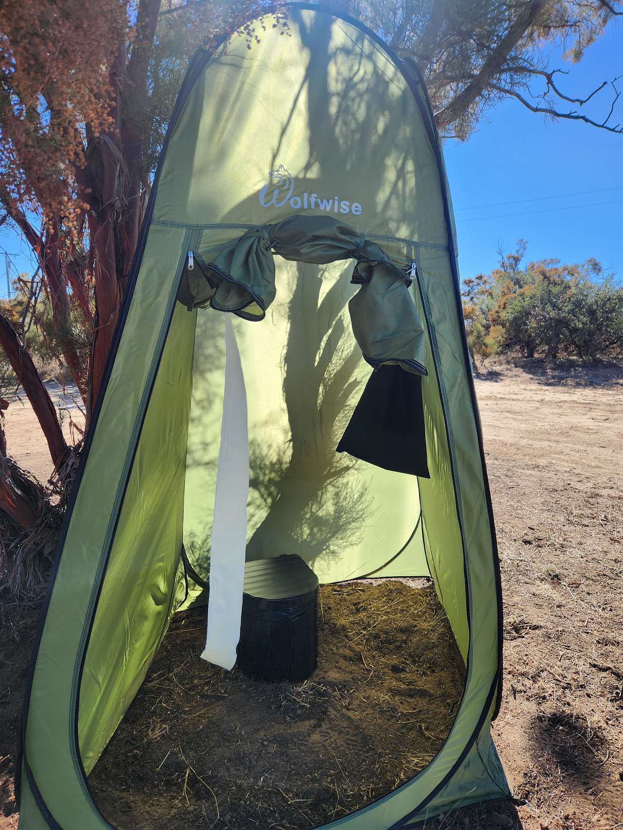 Poop tent