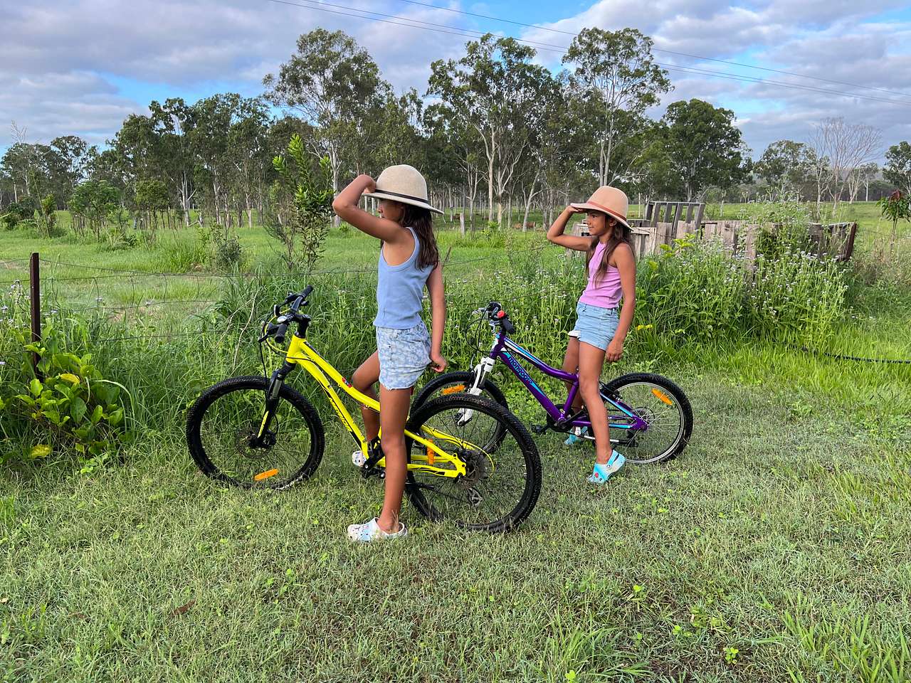 Morning exploring on the bikes