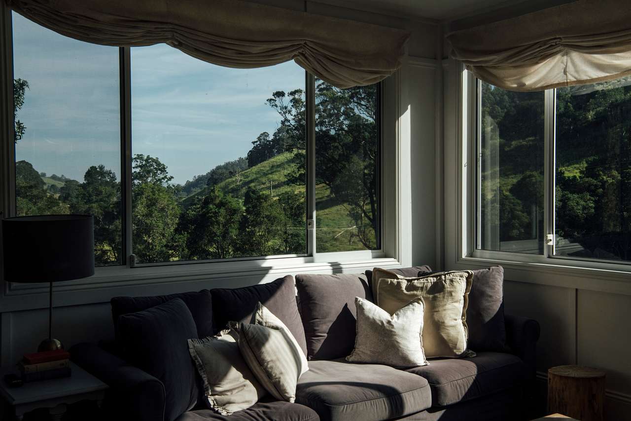 Afternoon light and the comfiest couches