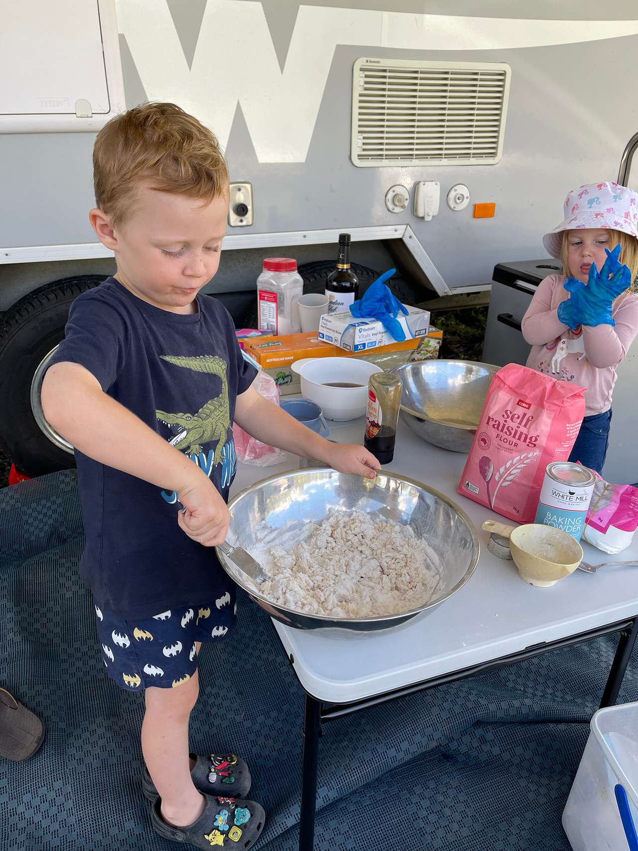 Making scones