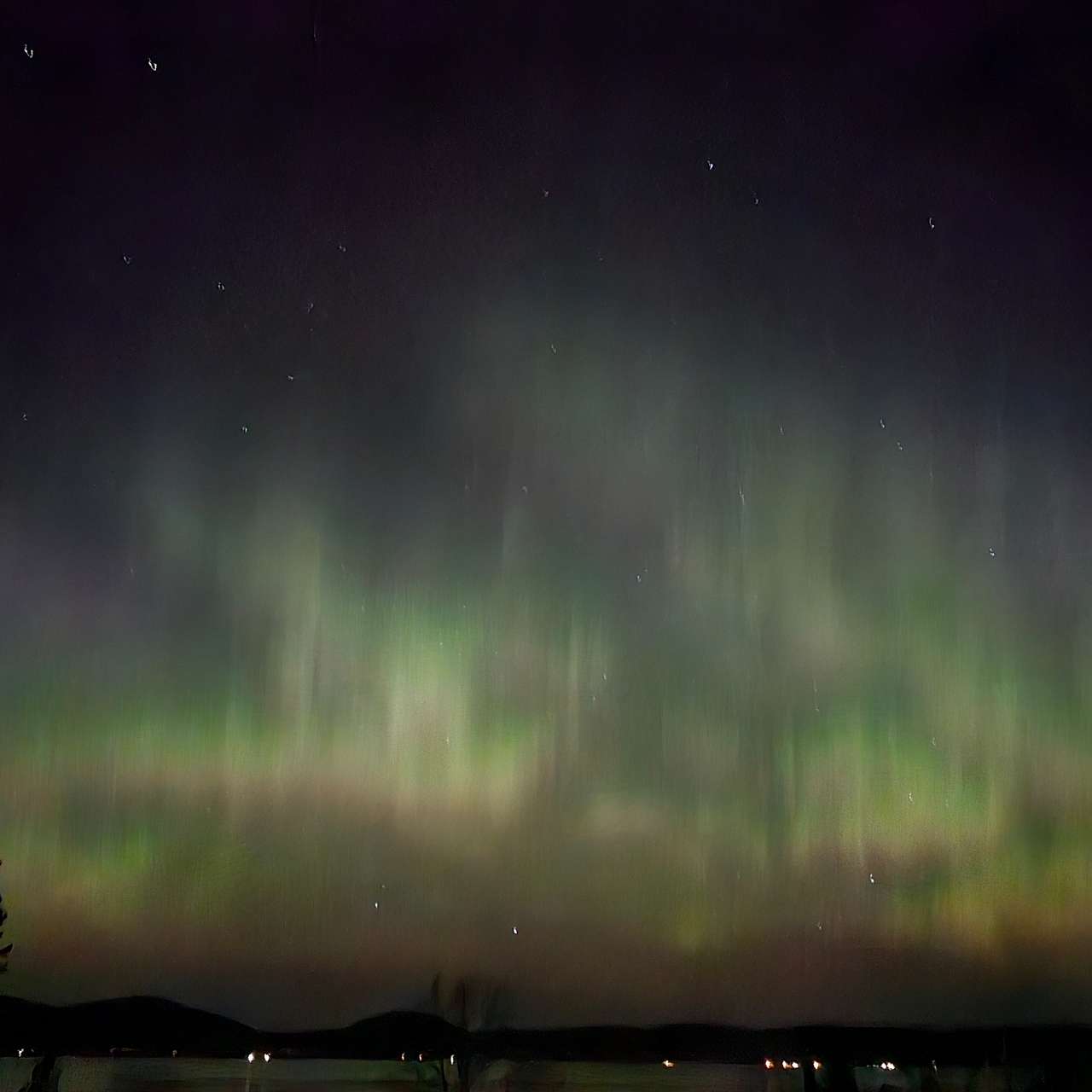 One of the many blessed viewings of the Northern Lights from the site.  If only every camper I host would get the opportunity to witness the lights ✨️