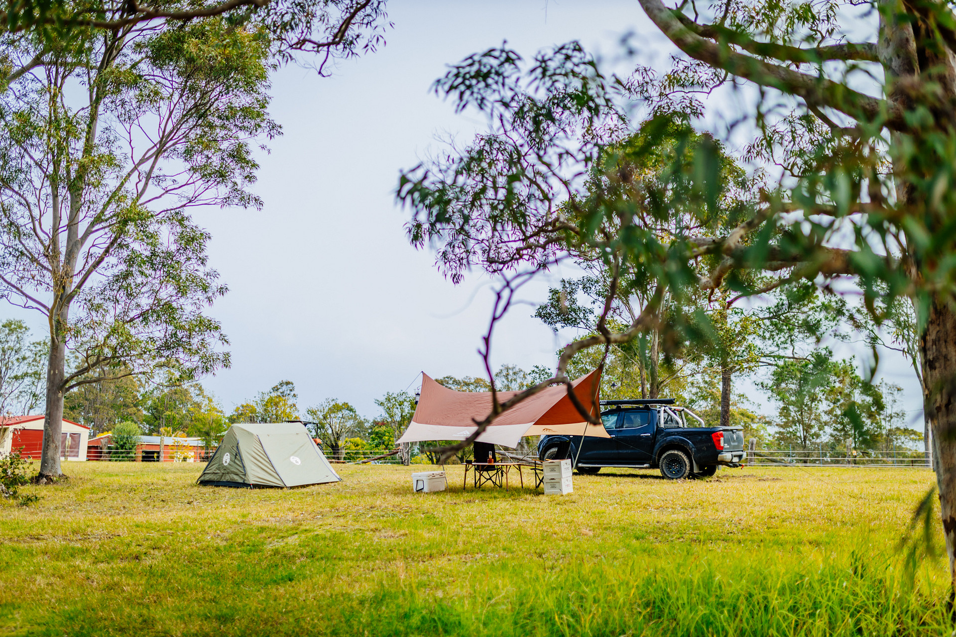 camp setup