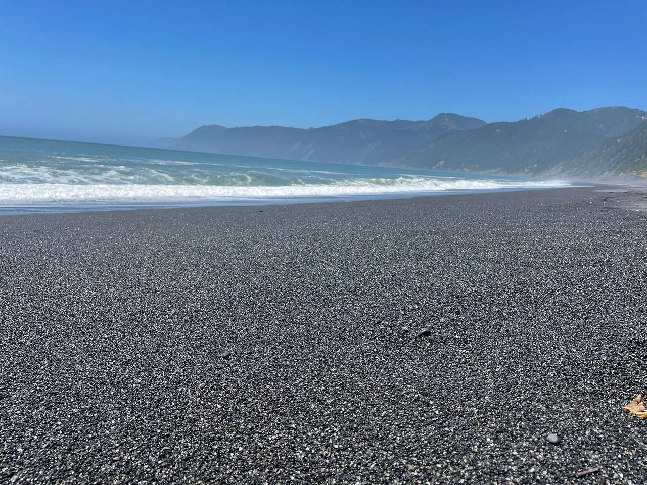 At the blacksand beach