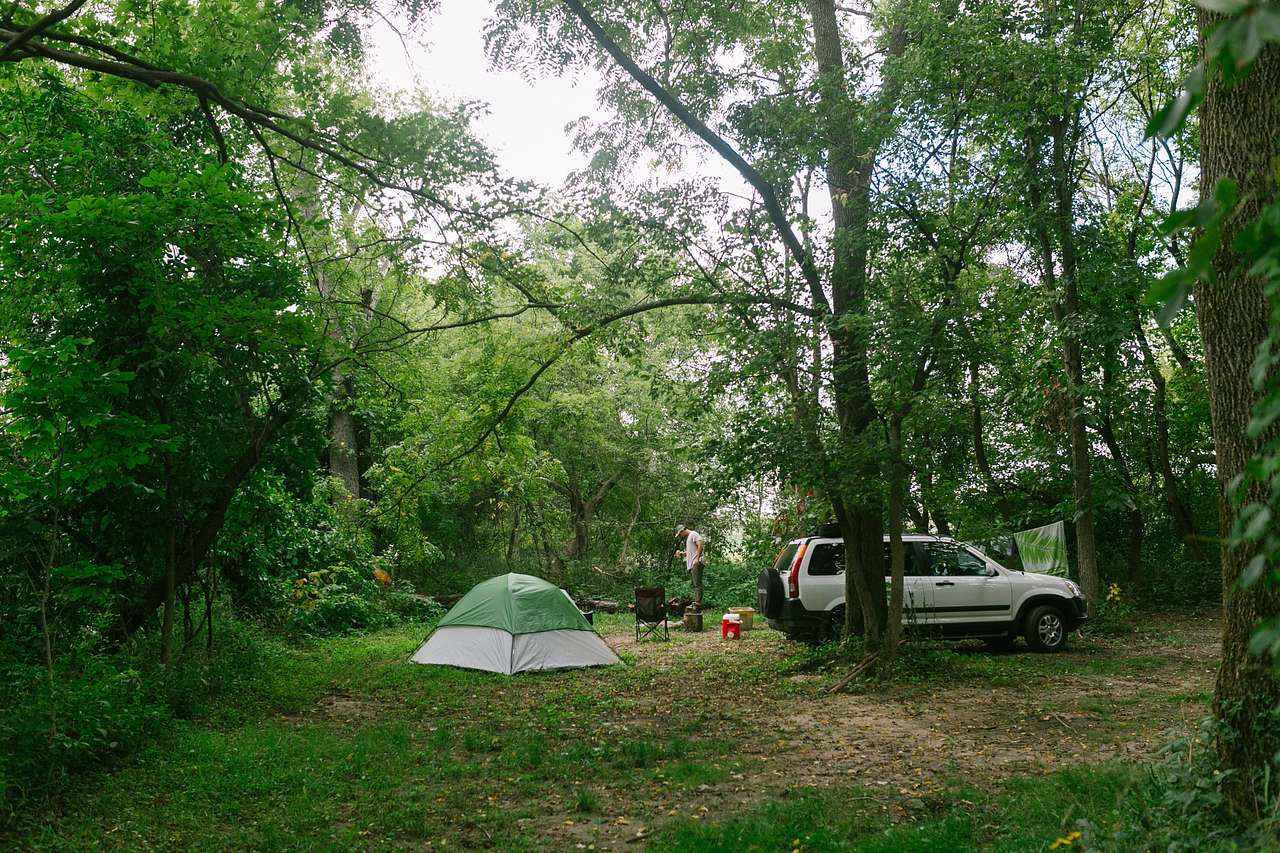 Cozy Corner camping!