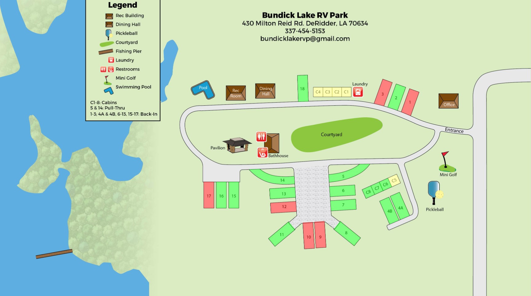 Bundick Lake Retreat and RV