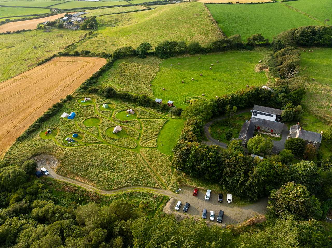 Ffosygrafel Isaf Camping