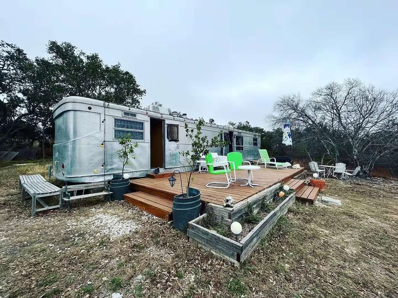 Huge Views! 1955 Spartan W/ Firepit