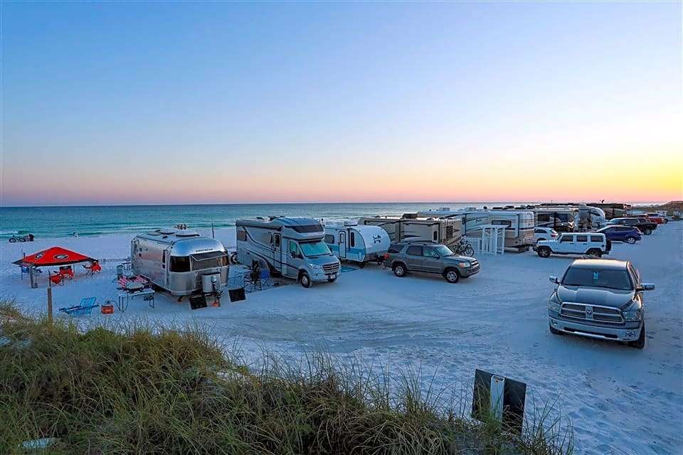 Camping on the Gulf