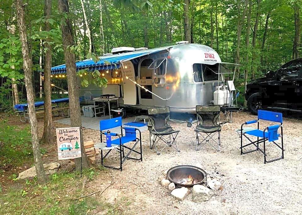 Rustic Timbers Door County Camping